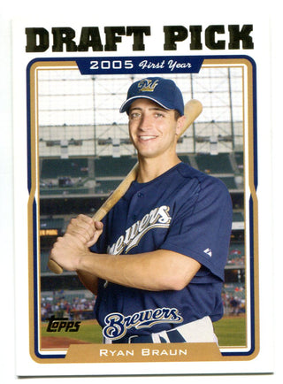 Ryan Bruan 2005 Topps Rookie Card