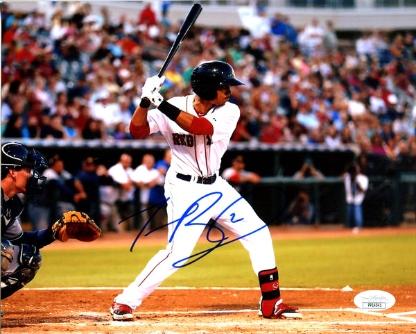 Mookie Betts Autographed 8x10 Photo (JSA)