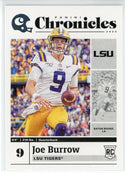 Joe Burrow 2020 Panini Chronicles Draft Picks Rookie Card #1