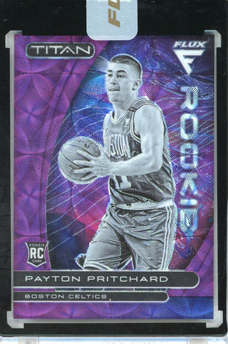 Payton Pritchard 2020-21 Panini Flux Titan Encased Rookie Card #25