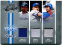 Panini Playoff Absolute Memorabilia Team Trios Carlos Delgado David Wells Raul Mondesi Triple Jersey Card 093/150 #TT-58