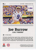 Joe Burrow 2020 Panini Chronicles Draft Picks Rookie Card #1