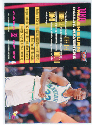 Jamal Mashburn 1993 Topps Stadium Club Members Only Beam Team Card #22