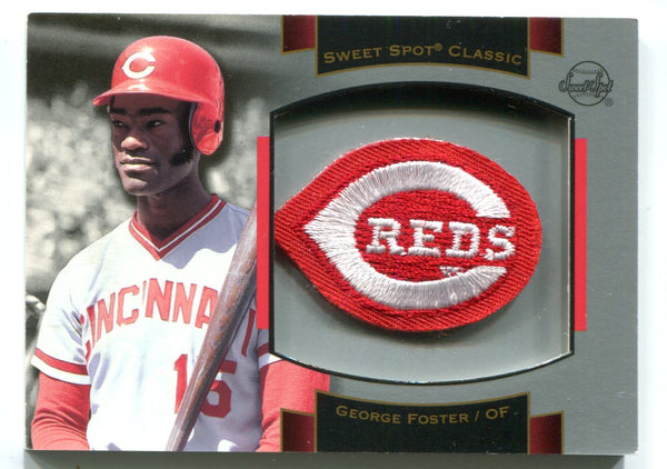 George Foster 2003 Upper Deck Commemorative Patch #PGF2 Card