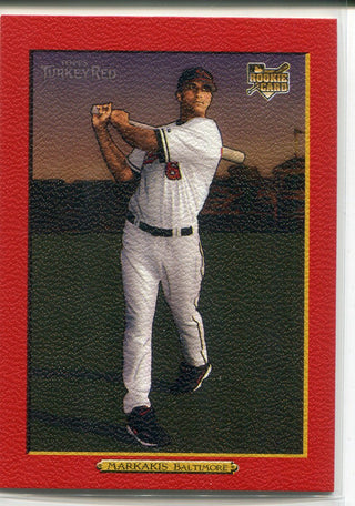 Nick Markakis 2006 Topps Turkey Red Rookie Card