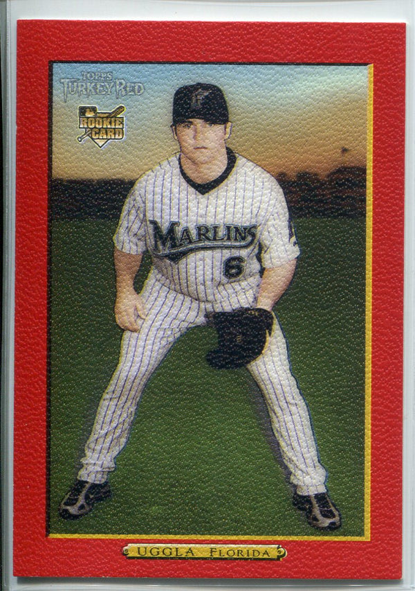 Dan Uggla 2006 Topps Turkey Red Rookie Card