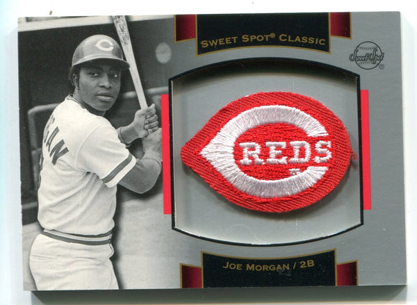 Joe Morgan 2003 Upper Deck Sweet Spot Classic #pj1m1 Patch Card