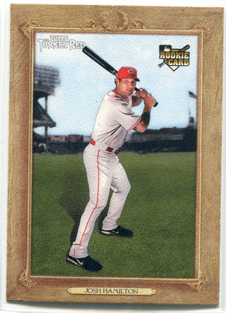 Josh Hamilton 2007 Topps Turkey Red Rookie Card