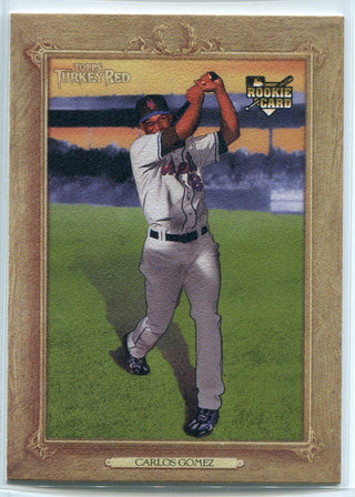 Carlos Gomez 2007 Topps Turkey Red Rookie Card