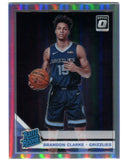 Brandon Clarke 2019-20 Donruss Optic Silver Rated Rookie Card #194