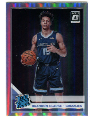 Brandon Clarke 2019-20 Donruss Optic Silver Rated Rookie Card #194