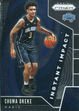 Chuma Okeke 2019-20 Panini Prizm Instant Impact Rookie Card