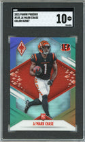 Ja'Marr Chase 2021 Panini Phoenix Color Blast Rookie Card #105 (SGC 10)