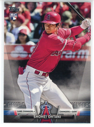 Shohei Ohtani 2018 Topps Game Changers Rookie Card #S-39