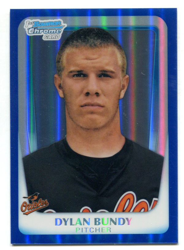 Dylan Bundy 2011 Bowman Chrome Rookie Refractor Card /199