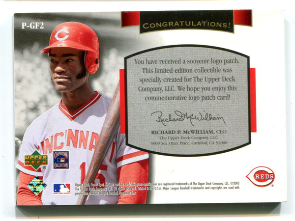 George Foster 2003 Upper Deck Commemorative Patch #PGF2 Card