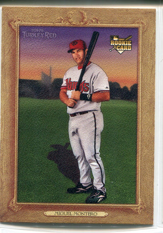 Miguel Montero 2007 Topps Turkey Red Rookie Card