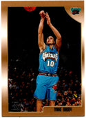 Mike Bibby Topps Rookie Card 1999