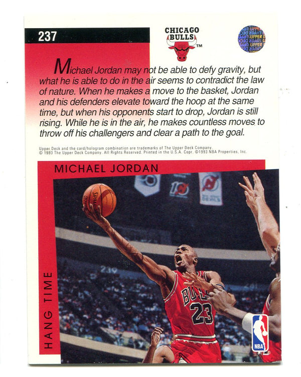 Michael Jordan 1993 Upper Deck #237 Card