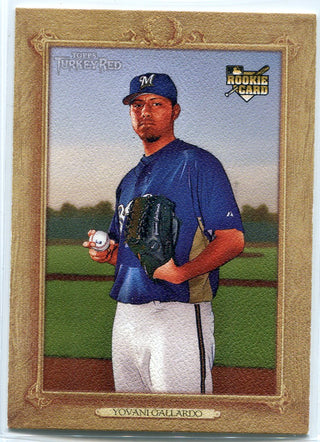 Yovani Gallardo 2007 Topps Turkey Red Rookie Card