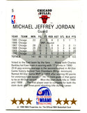 Michael Jordan 1990 NBA Hoops All-Star East #5 Card