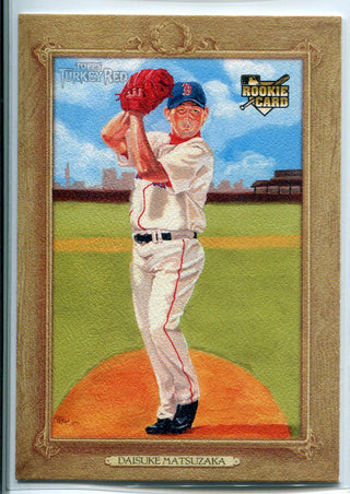 Daisuke Matsuzaka 2007 Topps Turkey Red Rookie Card