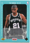 Tim Duncan 1997 Upper Deck Sp Rookie Card #128