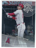 Shohei Ohtani 2022 Topps 2021's Greatest Hits Insert Card #21GH-9