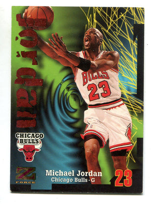 Michael Jordan 1997 Skybox ZForce #23 Card