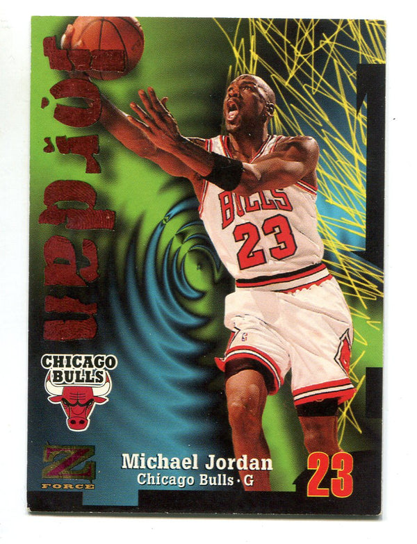 Michael Jordan 1997 Fleer Skybox ZForce #23 Card