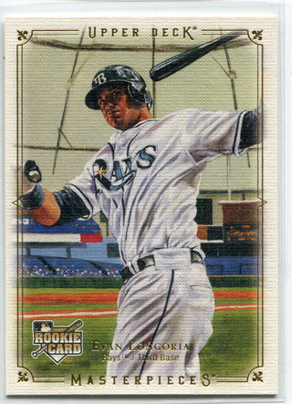 Evan Longoria 2008 Upper Deck Masterpieces Rookie Card