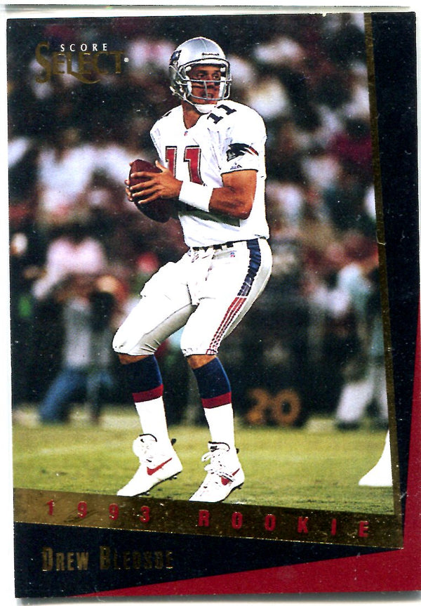 Drew Bledsoe 1993 Pinnacle Unsigned Rookie Card