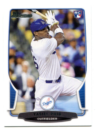 Yasiel Puig 2013 Bowman Rookie Card