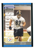 Heath Miller 2005 Bowman #140 RC