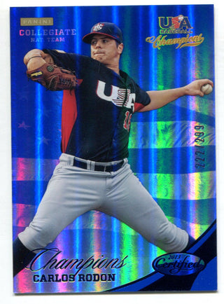 Carlos Rodon 2013 Panini Certified Rookie Card