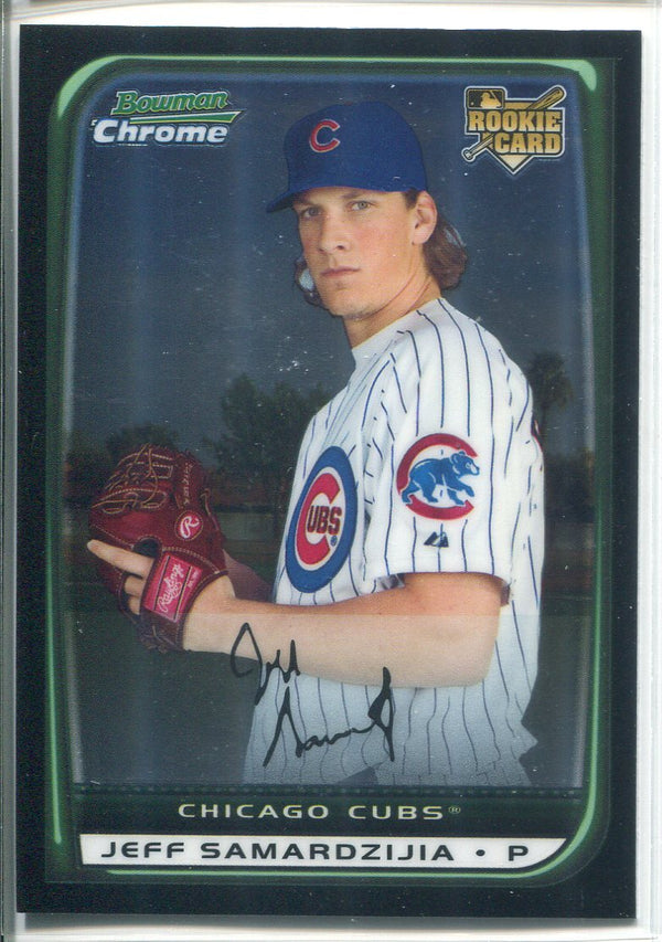 Jeff Samardzijia 2008 Bowman Chrome Rookie Card