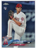 Shohei Ohtani 2018 Topps Chrome Rookie Refractor Card #150