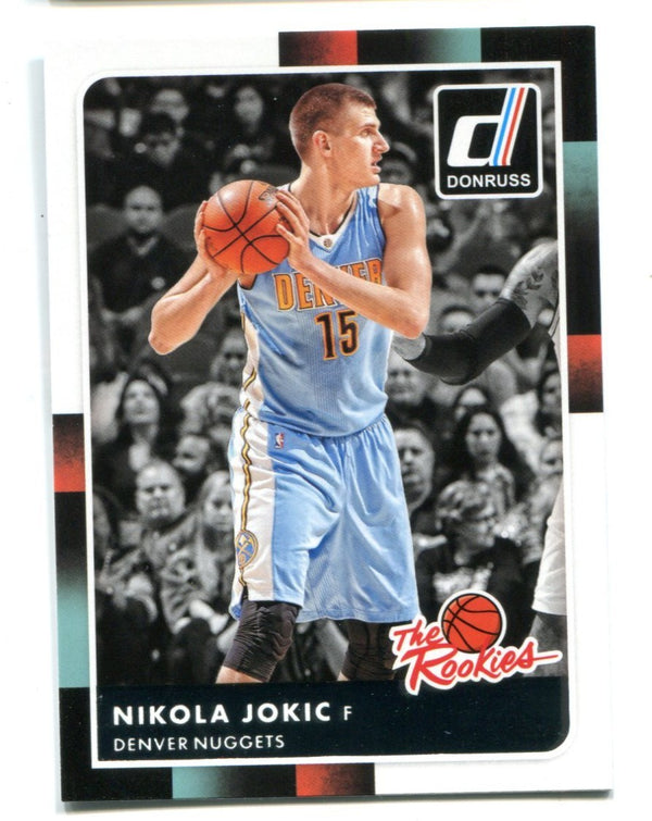 Nikola Jokic 2015-16 Donruss The Rookies #43 RC