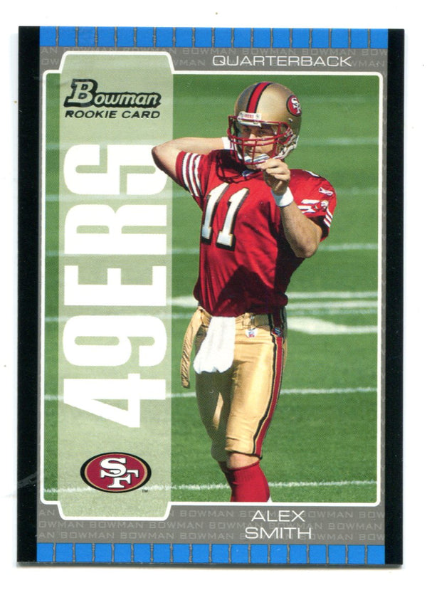 Alex Smith 2005 Bowman #114 Rookie Card