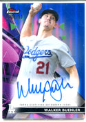 Walker Buehler Autographed 2021 Topps Finest Card