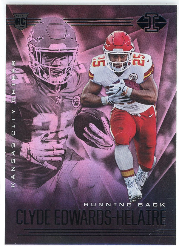 Clyde Edwards-Helaire 2020 Panini Illusions Rookie Card #15