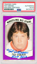 Ted DiBiase "HOF 2010" Autographed 1982 All Star Card #4 (PSA Auto)