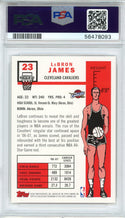 LeBron James 2007 Topps 57-58 Variation Card #23 (PSA)