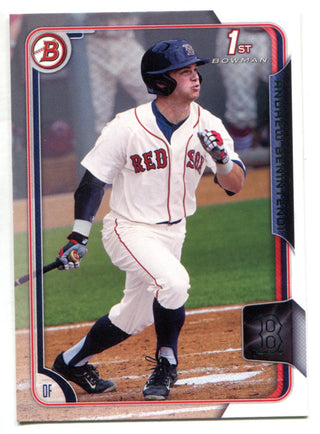 Andrew Benintendi 2015 Bowman Rookie Card