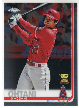 Shohei Ohtani 2019 Topps Chrome Card #1