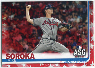 Mike Soroka 2019 Topps Update Independence Day Card 70/76