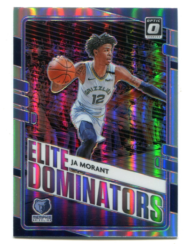 Ja Morant 2020-21 Panini Donruss Optic Elite Dominators #21 Card