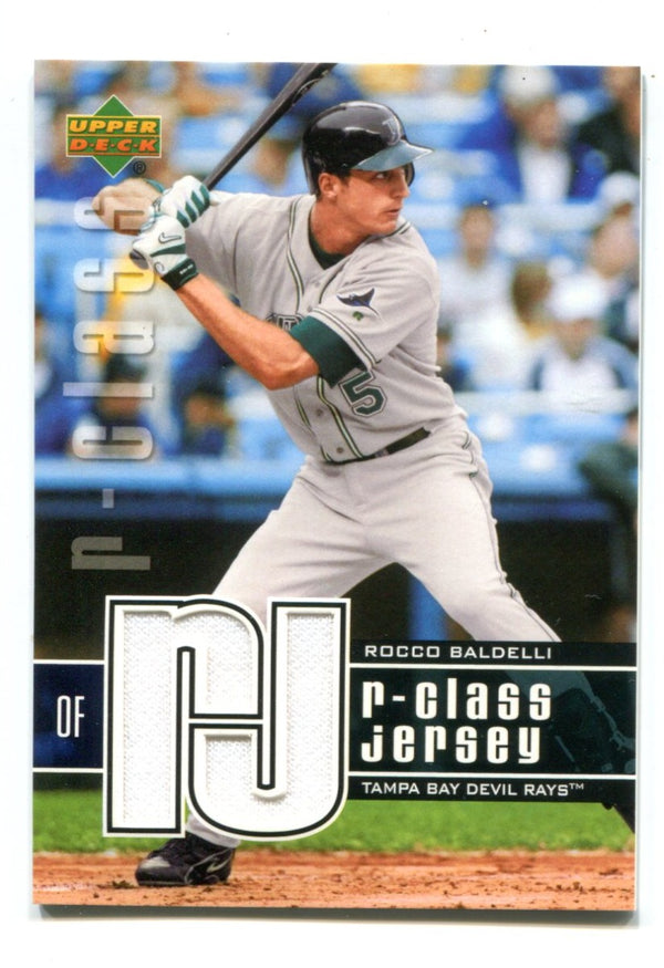 Rocco Baldelli 2004 Upper Deck RJRClass #RB Jersey Card