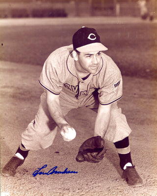 Lou Boudreau Autographed 8x10 Photo