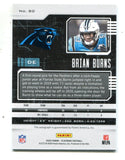 Brian Burns 2020 Panini Playbook #80 Autographed RC